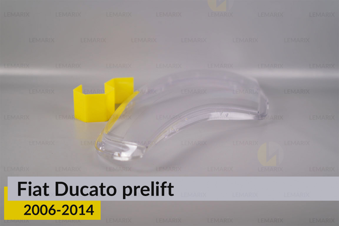 Стекло фары Fiat Ducato (2006-2014) дорест левое