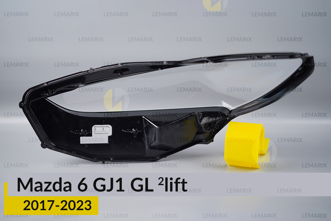 Скло фари Mazda 6 GJ1 GL (2017-2024) 2 рест праве