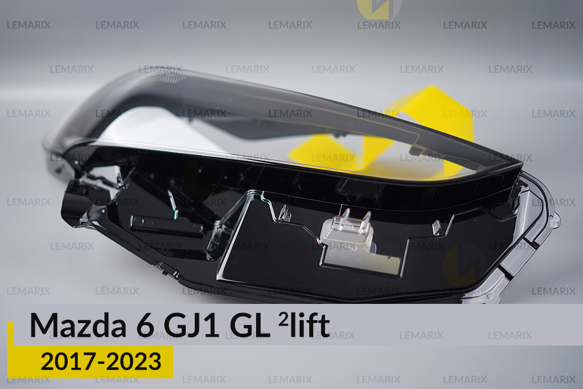 Скло фари Mazda 6 GJ1 GL (2017-2024) 2 рест праве