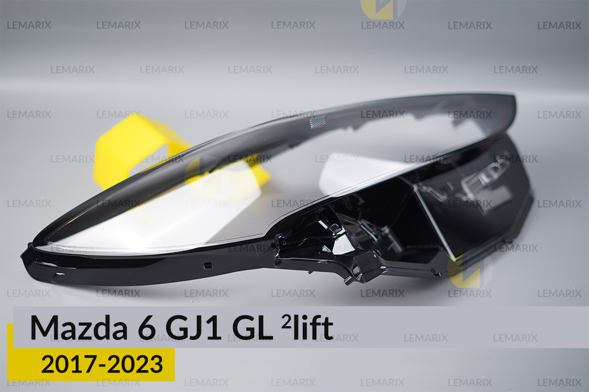 Скло фари Mazda 6 GJ1 GL (2017-2024) 2 рест праве