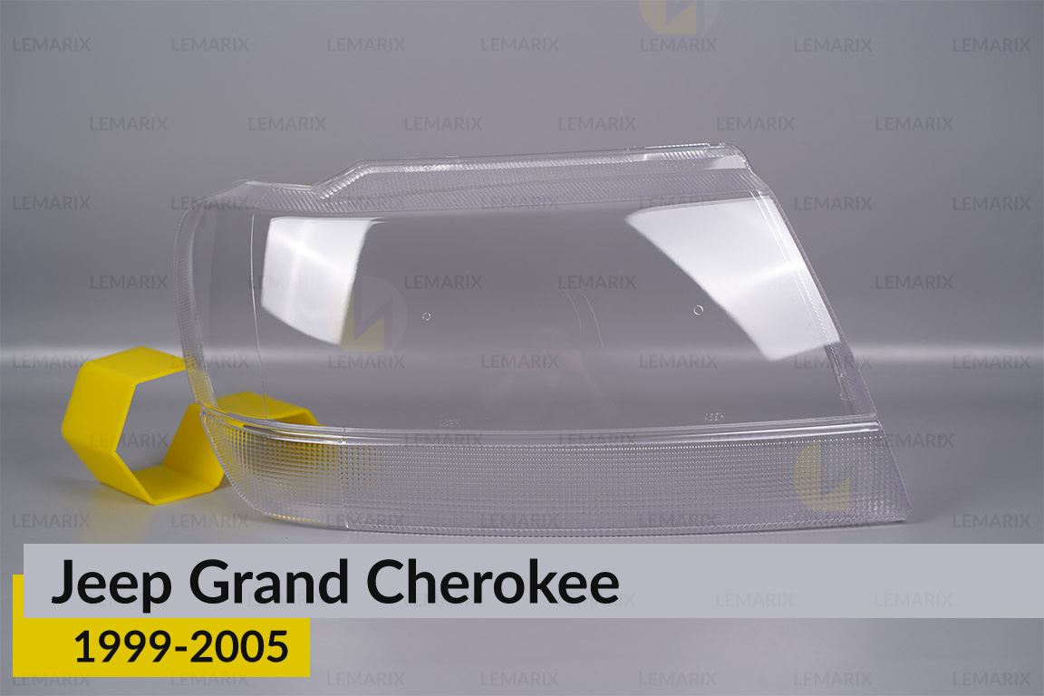 Стекло фары Jeep Grand Cherokee (1999-2005) правое