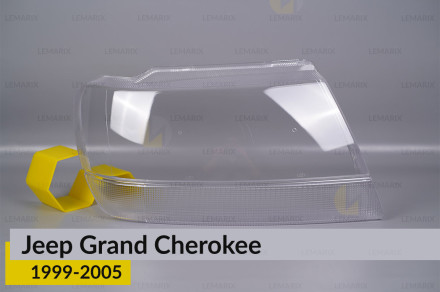 Стекло фары Jeep Grand Cherokee (1999-2005) правое