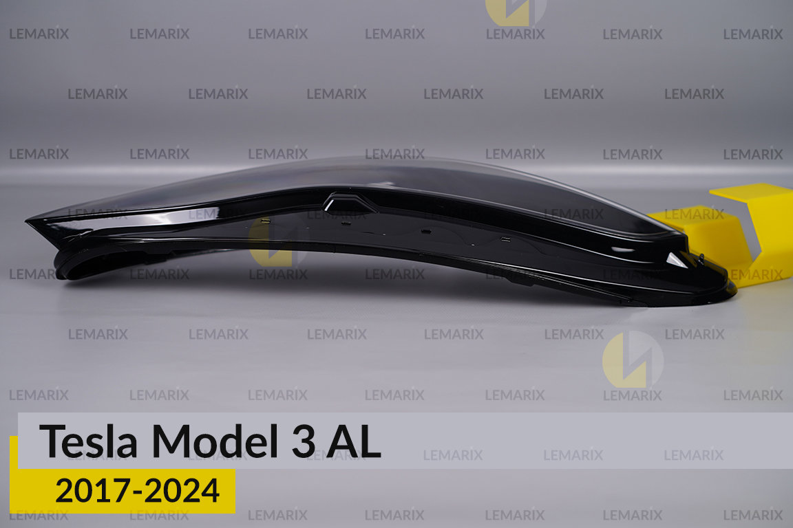 Скло фари Tesla Model 3 AL (2017-2023) праве