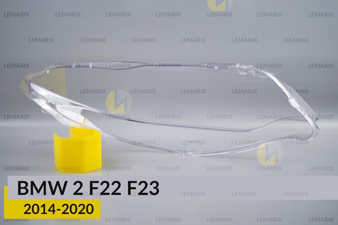 Стекло фары BMW 2 F22 F23 (2014-2020) левое