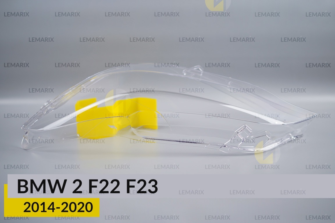 Стекло фары BMW 2 F22 F23 (2014-2020) левое