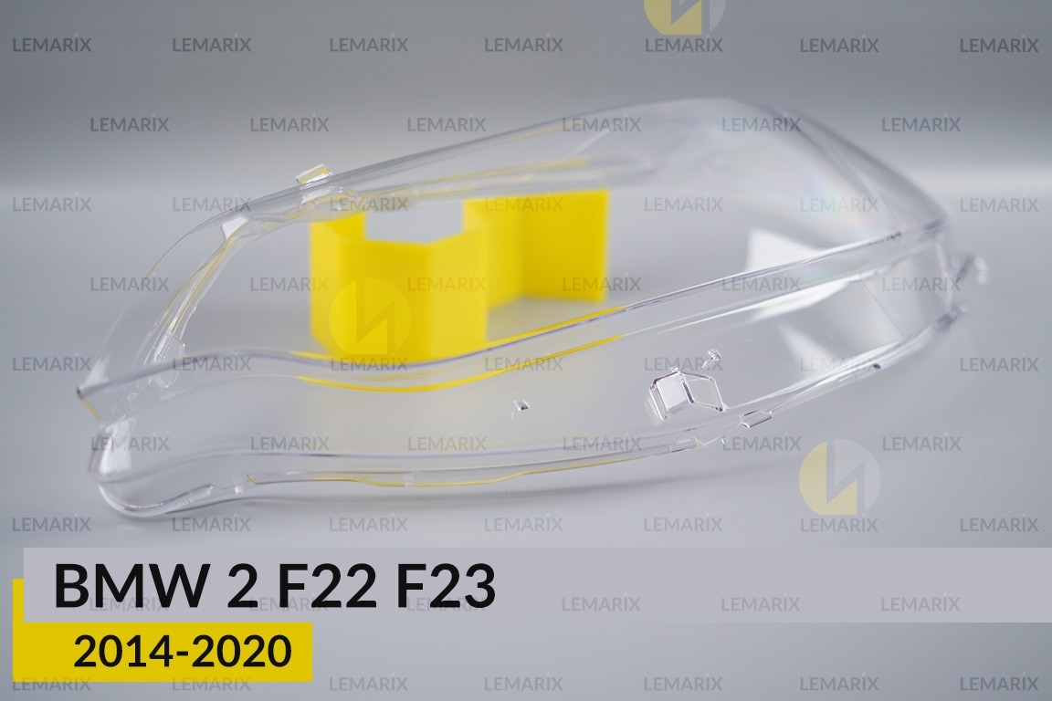 Стекло фары BMW 2 F22 F23 (2014-2020) левое