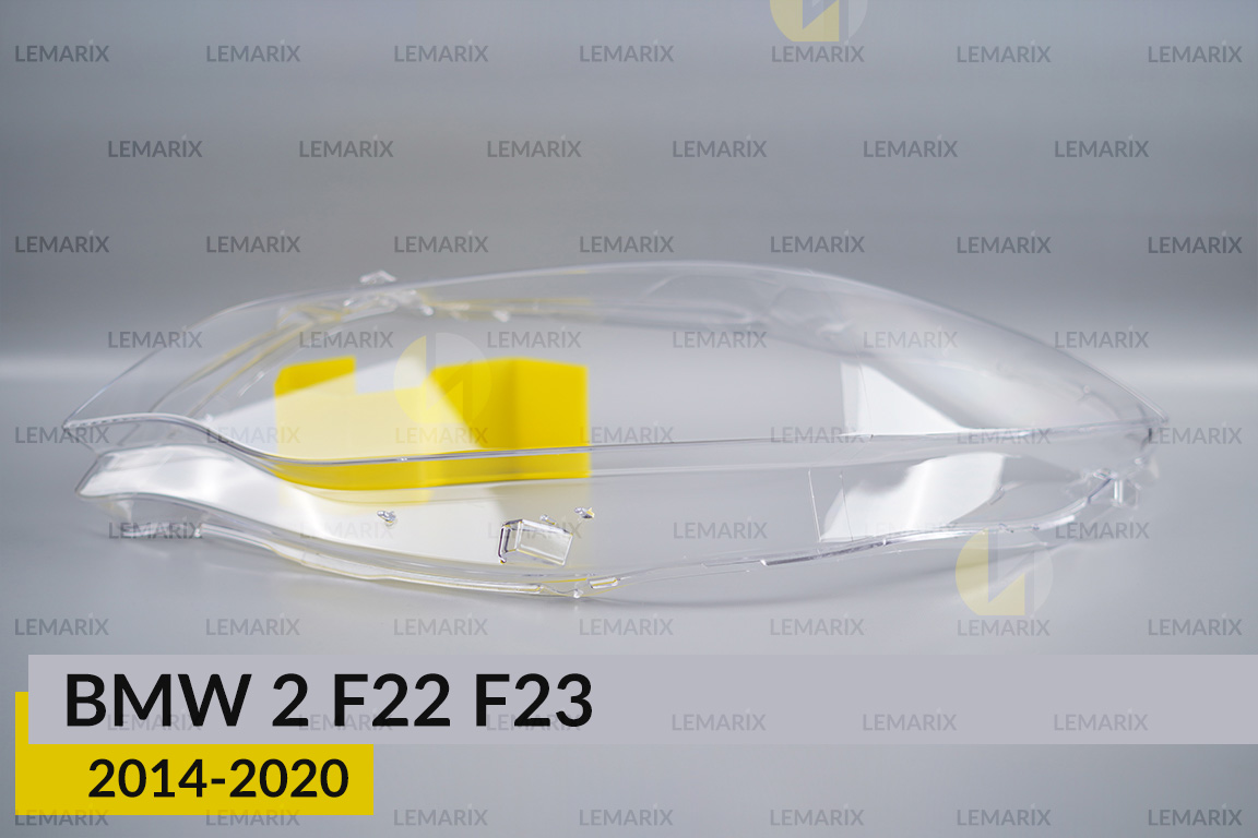 Скло фари BMW 2 F22 F23 (2014-2020) ліве