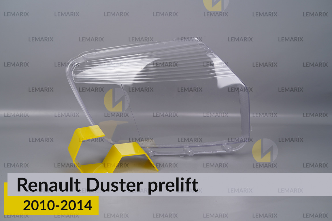 Стекло фары Renault Duster (2010-2014) дорест правое
