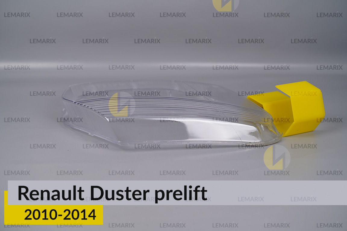 Стекло фары Renault Duster (2010-2014) дорест правое