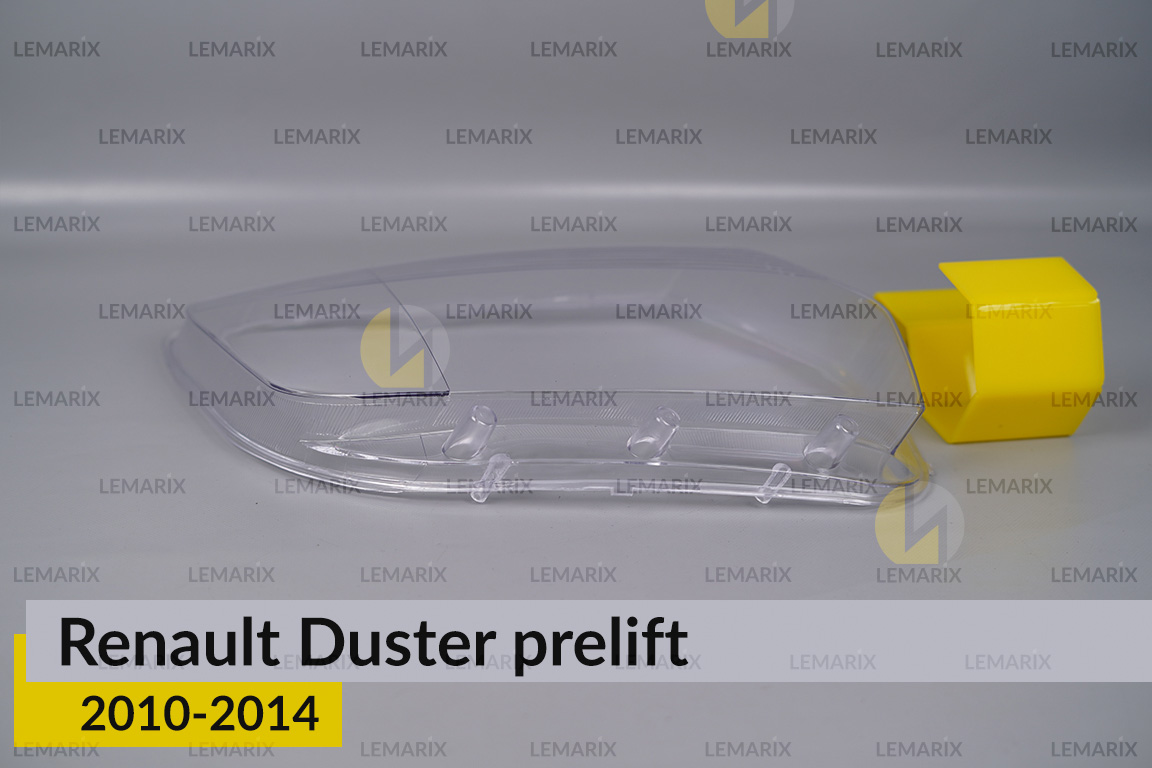 Стекло фары Renault Duster (2010-2014) дорест правое