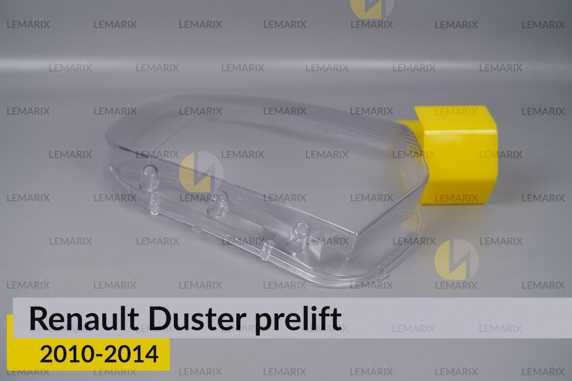 Стекло фары Renault Duster (2010-2014) дорест правое