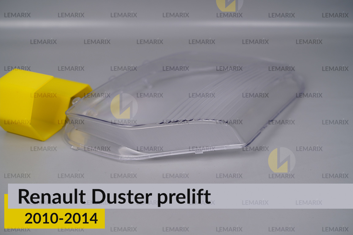 Стекло фары Renault Duster (2010-2014) дорест правое