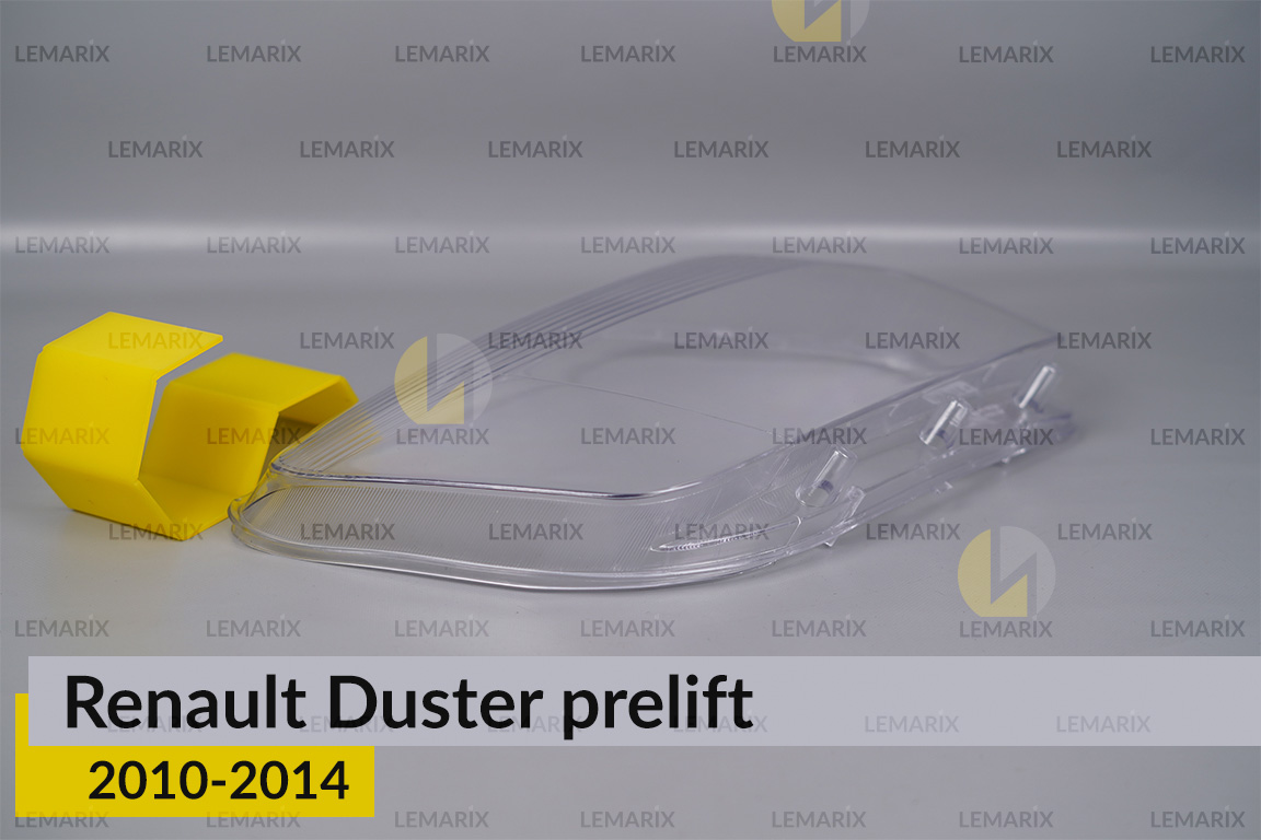 Стекло фары Renault Duster (2010-2014) дорест правое
