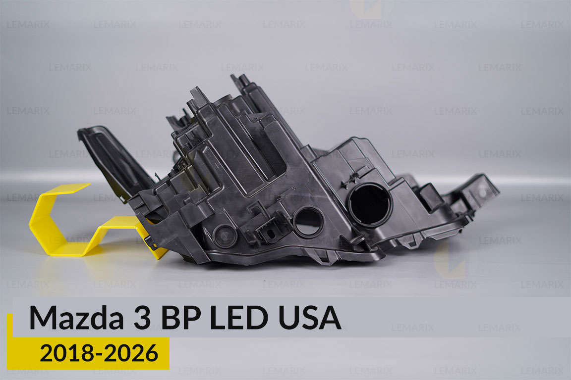 Корпус фари Mazda 3 BP LED USA (2018-2026) лівий