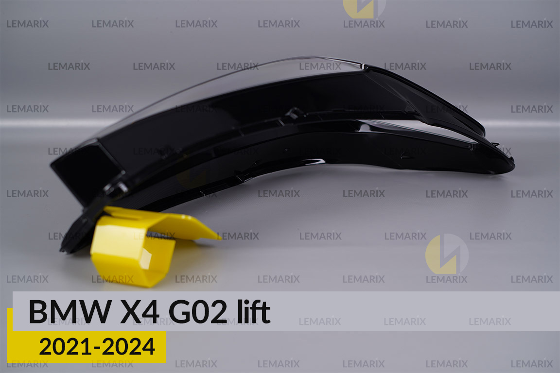 Скло фари BMW X4 G02 (2021-2024) рест праве