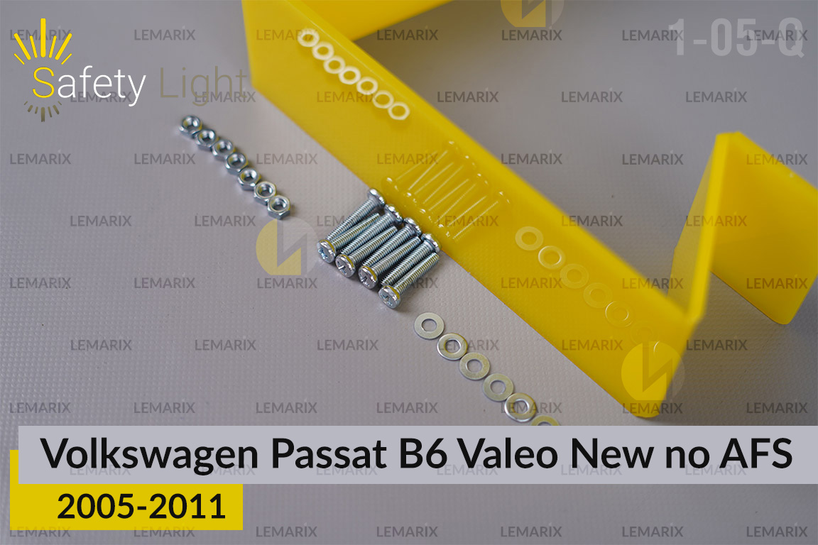Переходная рамка для VW Volkswagen Passat B6 Valeo New no AFS (2005-2011)
