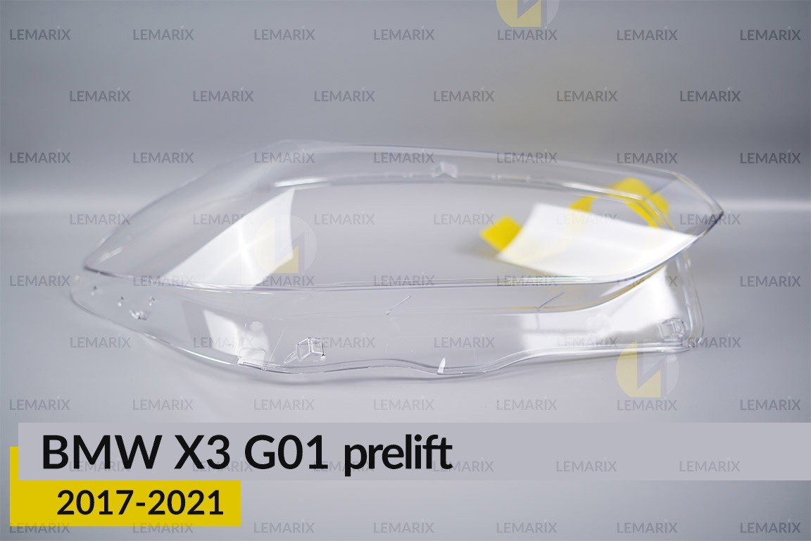 Скло фари BMW X3 G01 (2017-2021) дорест праве