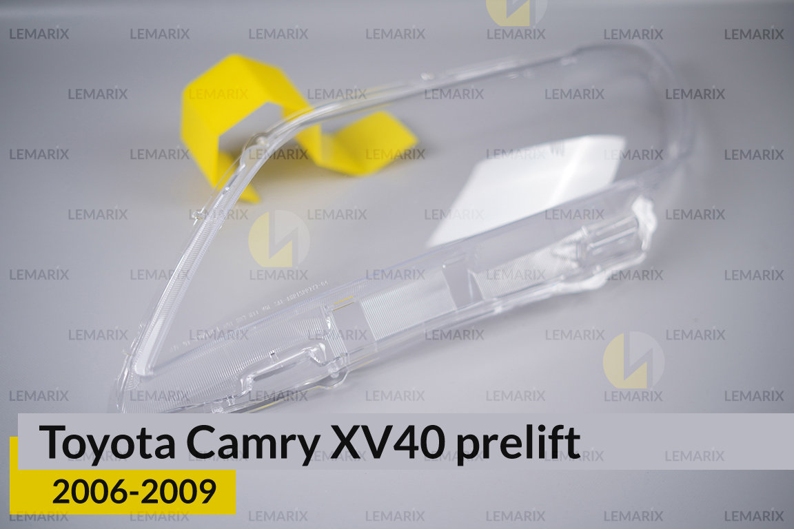 Скло фари Toyota Camry XV40 (2006-2009) дорест ліве