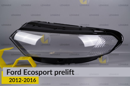 Скло фари Ford Ecosport (2012-2016) дорест ліве