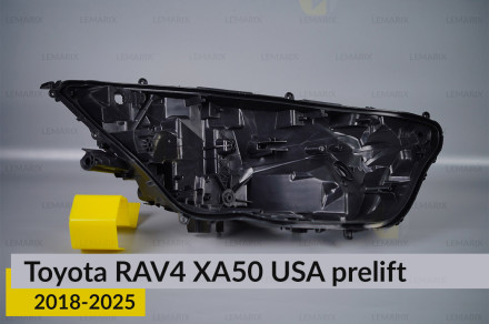 Корпус фары Toyota RAV4 XA50 USA (2018-2025) дорест правый