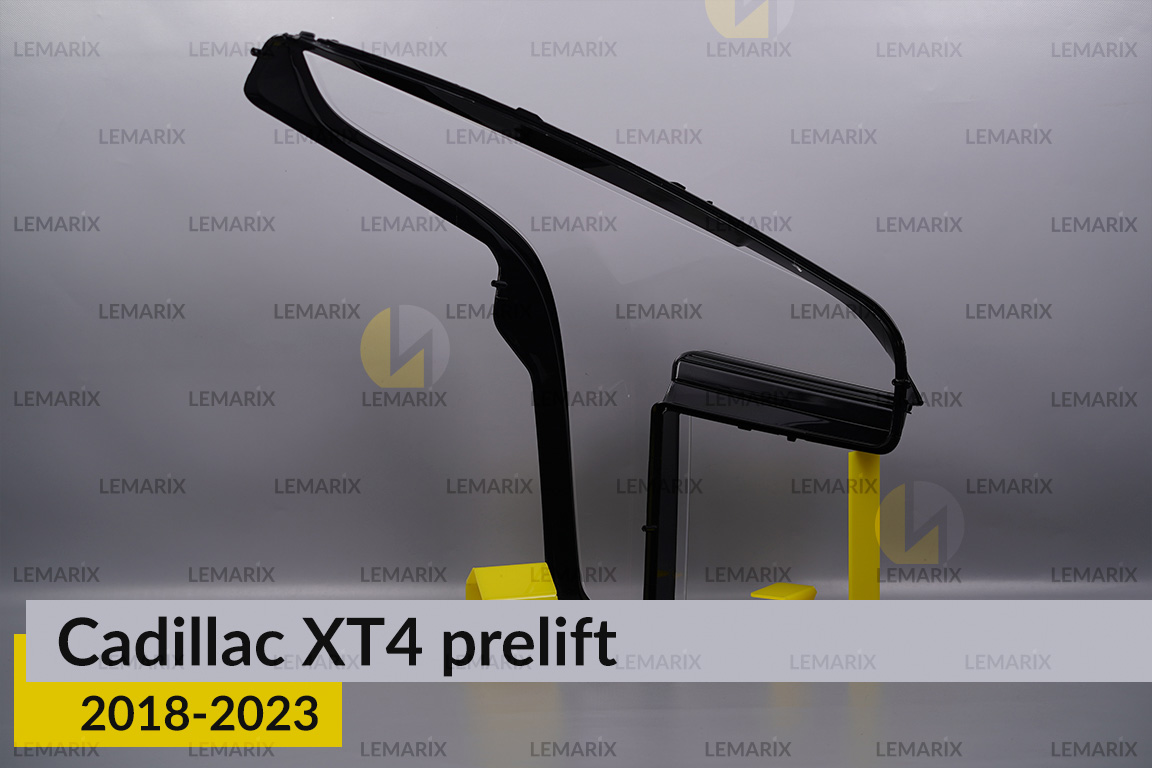 Скло фари Cadillac XT4 (2018-2023) дорест ліве