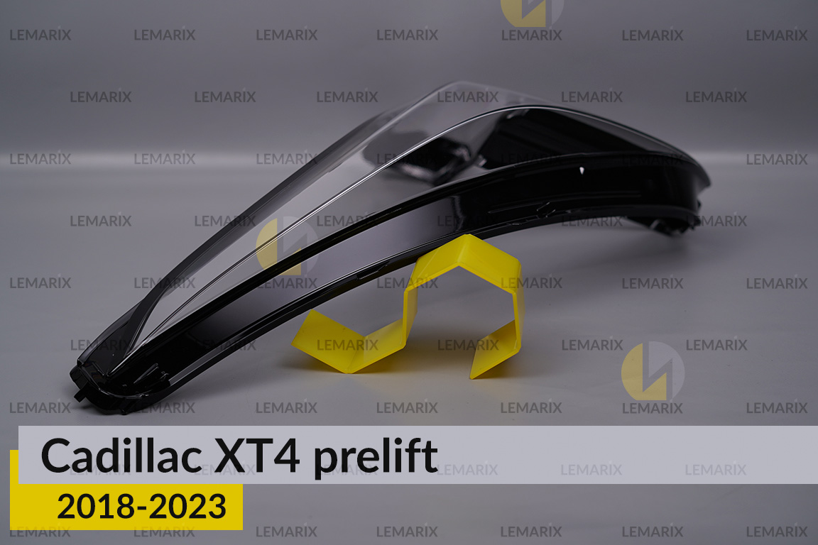 Стекло фары Cadillac XT4 (2018-2023) дорест левое