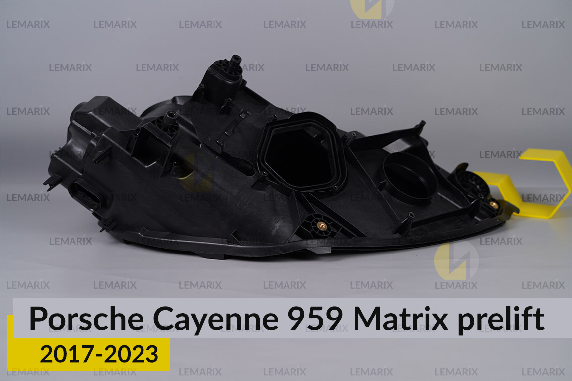 Корпус фари Porsche Cayenne 959 Matrix (2017-2023) дорест лівий