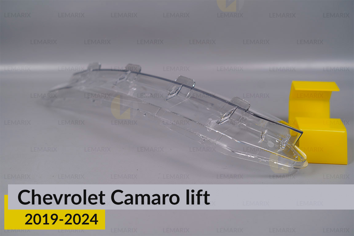 Стекло фары Chevrolet Camaro (2019-2024) рест левое