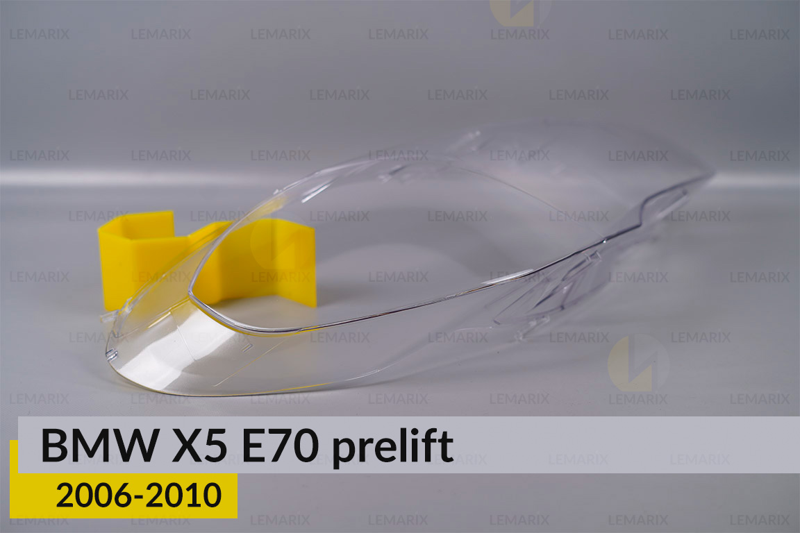 Стекло фары BMW X5 E70 (2006-2010) дорест правое