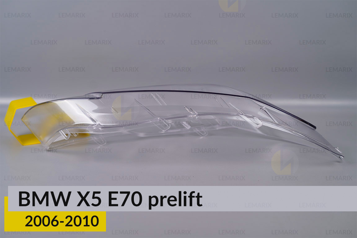 Стекло фары BMW X5 E70 (2006-2010) дорест правое