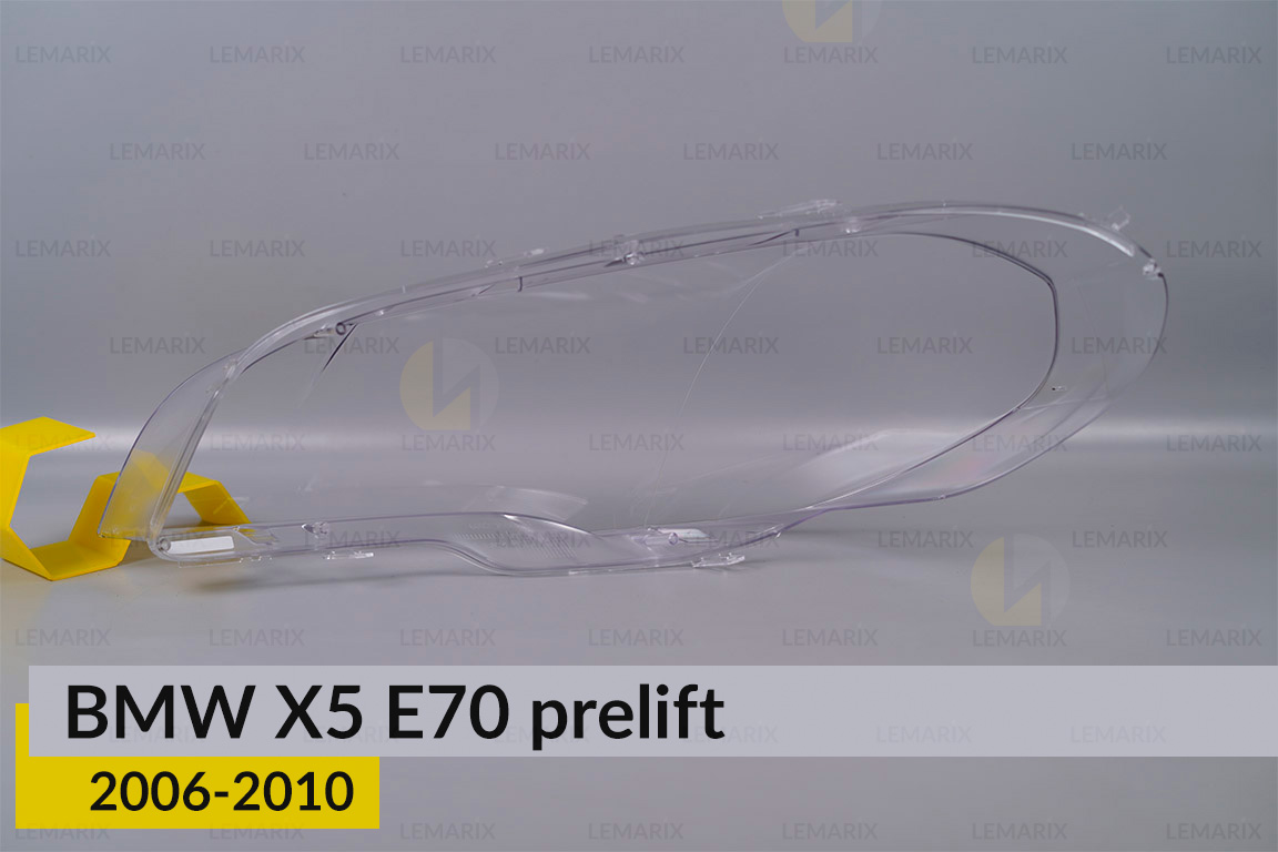 Стекло фары BMW X5 E70 (2006-2010) дорест правое
