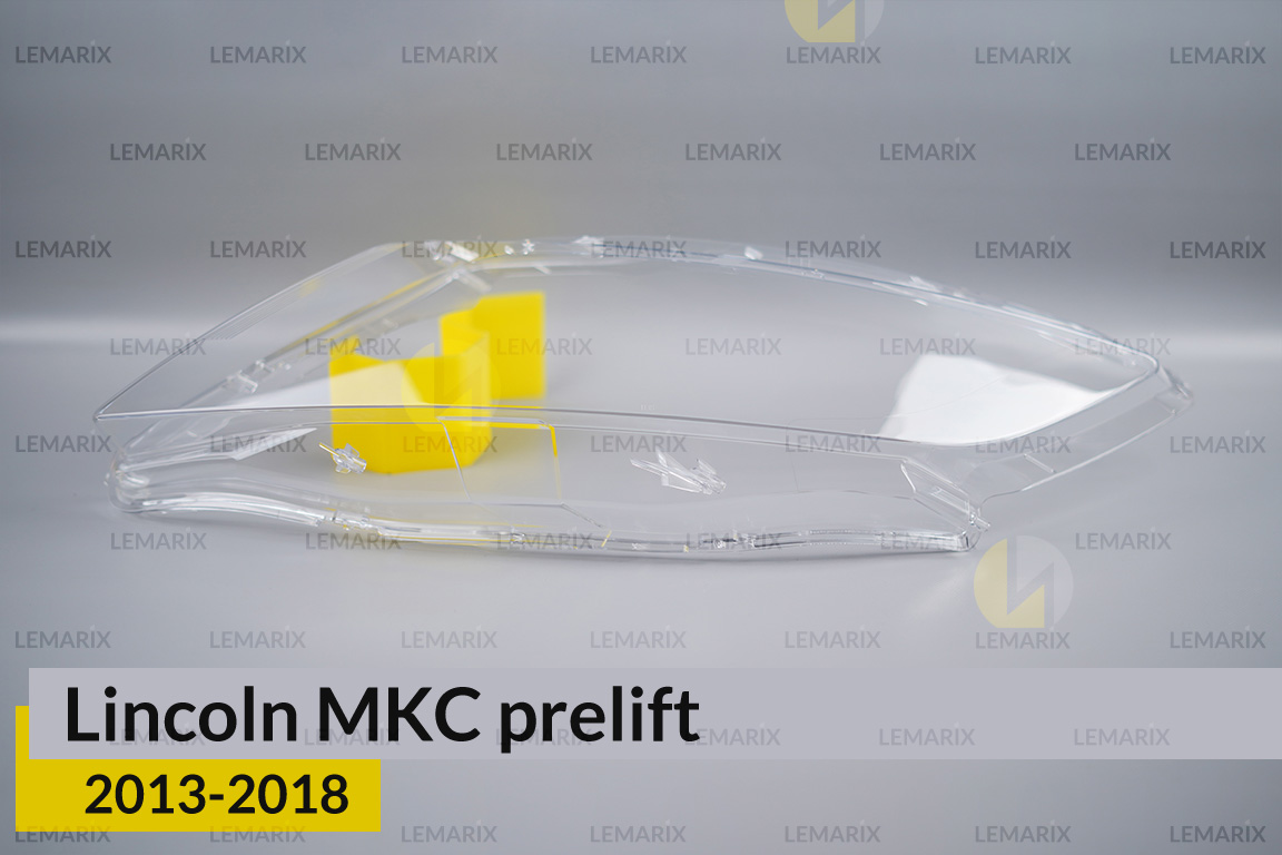 Скло фари Lincoln MKC (2013-2018) дорест ліве