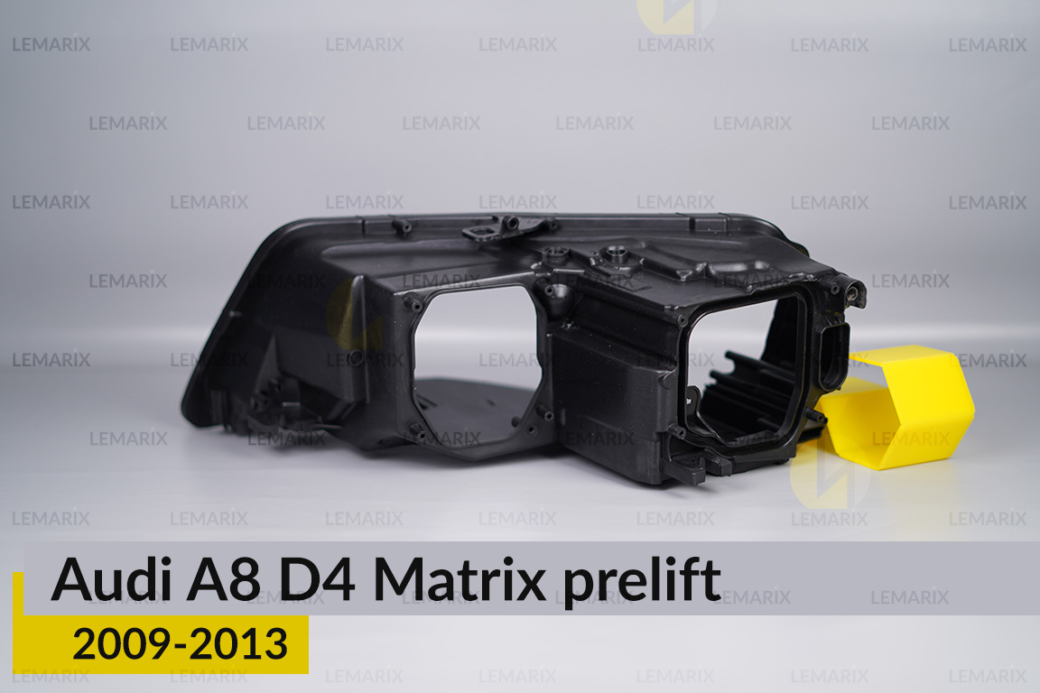 Корпус фары Audi A8 D4 Matrix (2009-2013) дорест правый