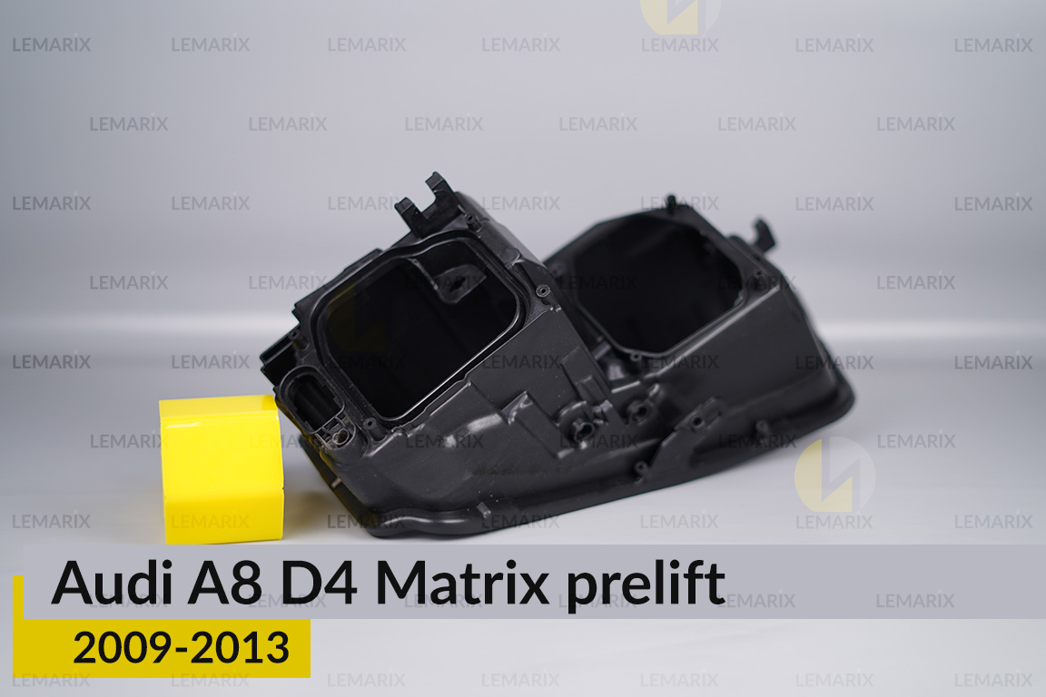 Корпус фары Audi A8 D4 Matrix (2009-2013) дорест правый