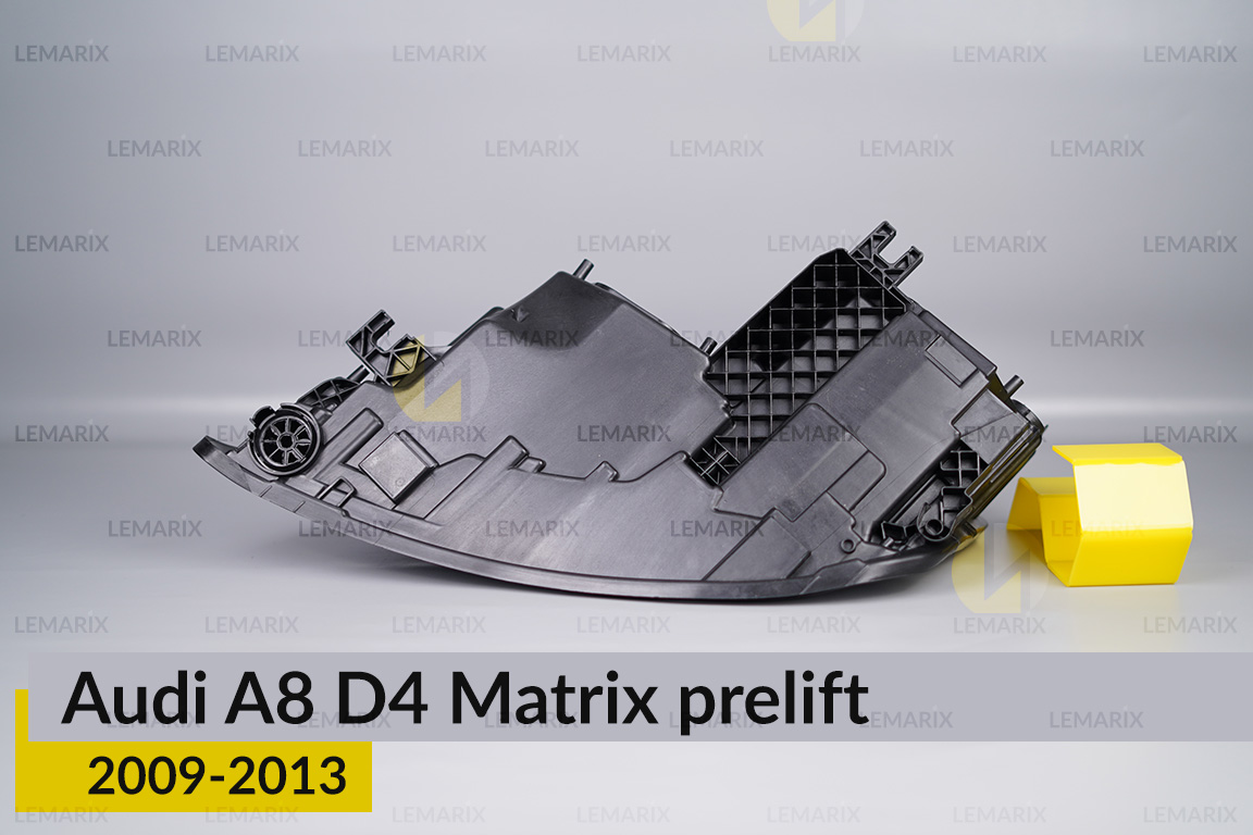 Корпус фары Audi A8 D4 Matrix (2009-2013) дорест правый