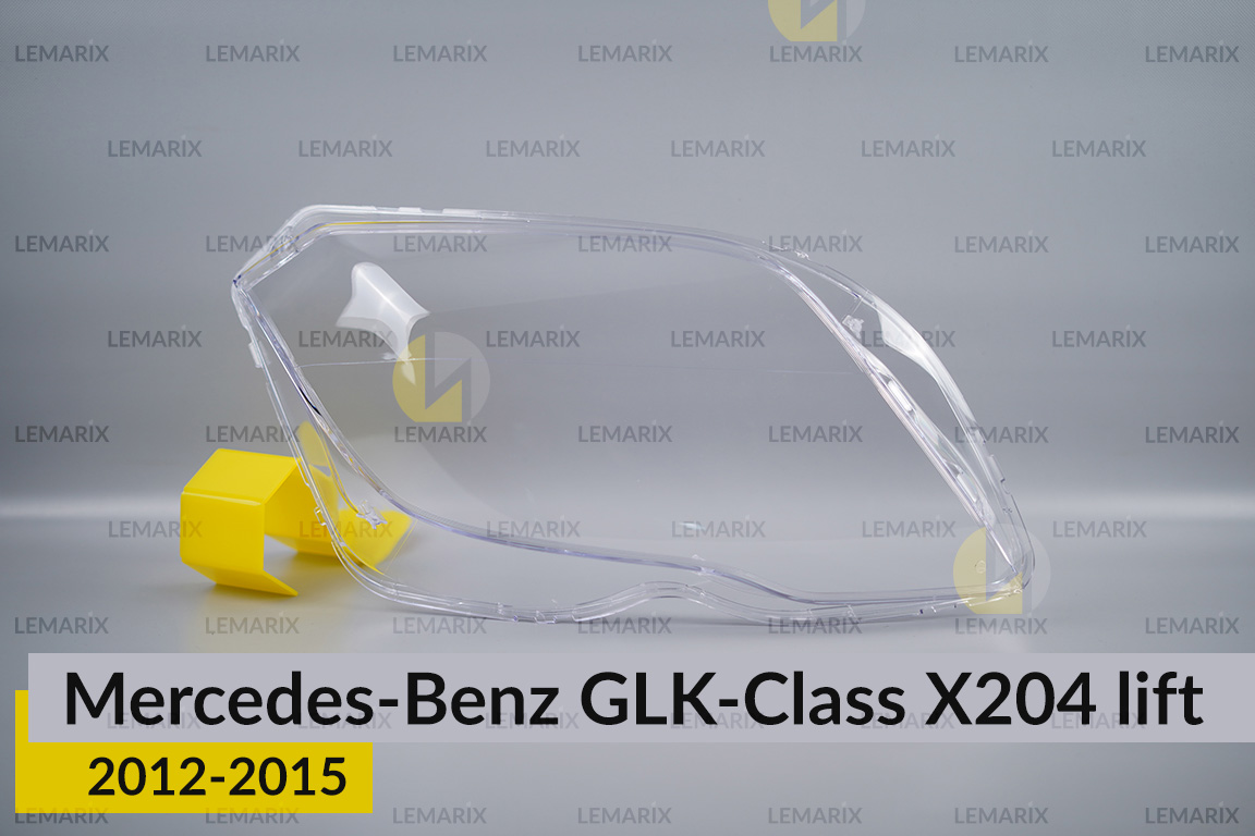 Скло фари Mercedes-Benz GLK-Class X204 (2012-2015) рест праве