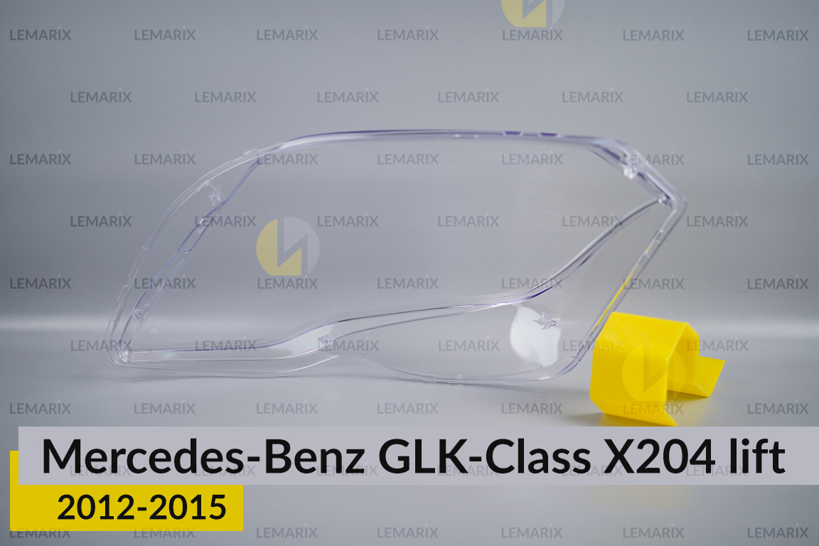 Скло фари Mercedes-Benz GLK-Class X204 (2012-2015) рест праве