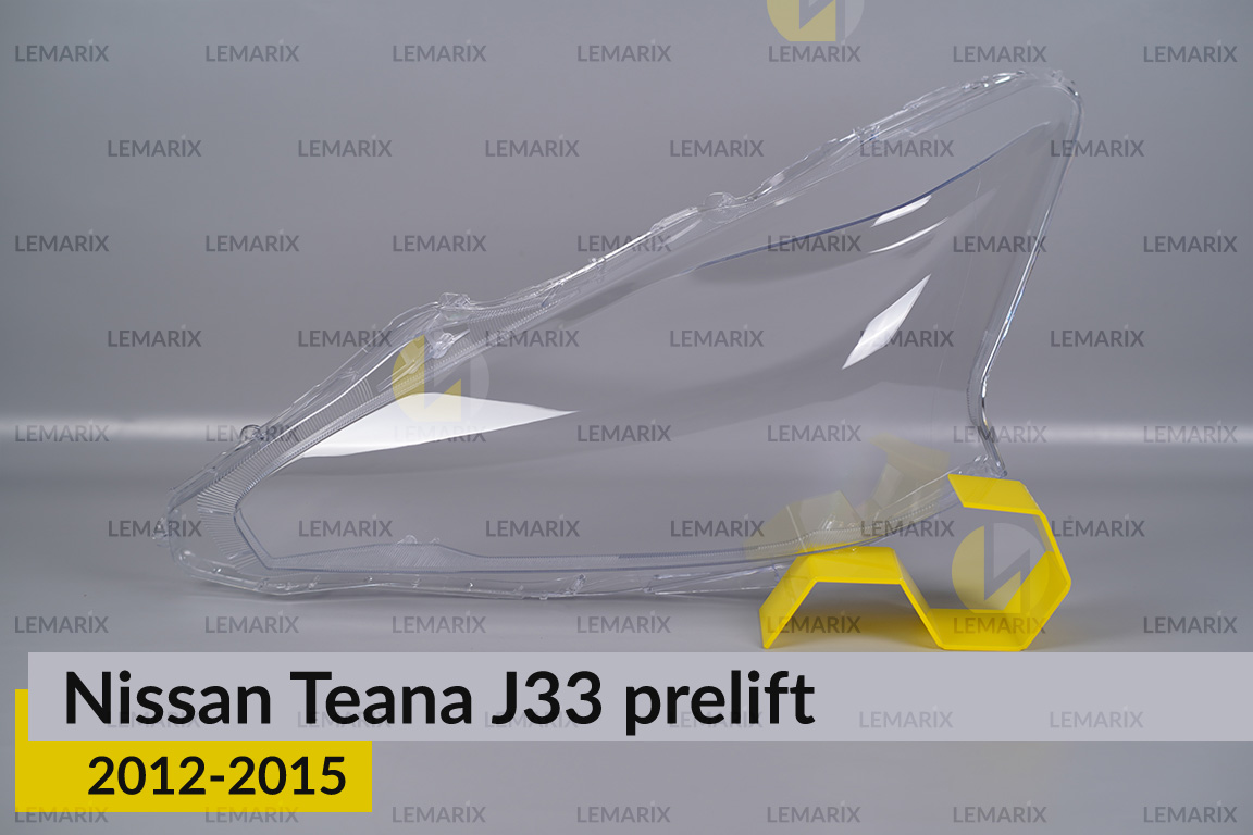 Стекло фары Nissan Teana J33 (2012-2015) дорест левое