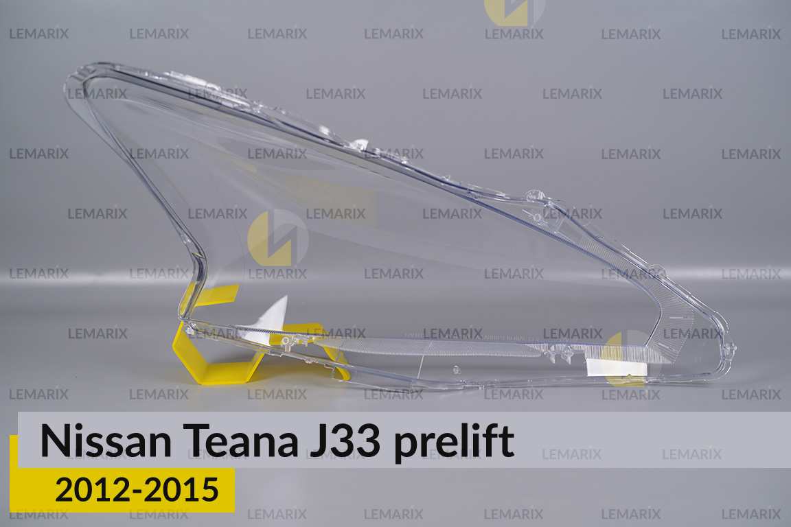 Стекло фары Nissan Teana J33 (2012-2015) дорест левое