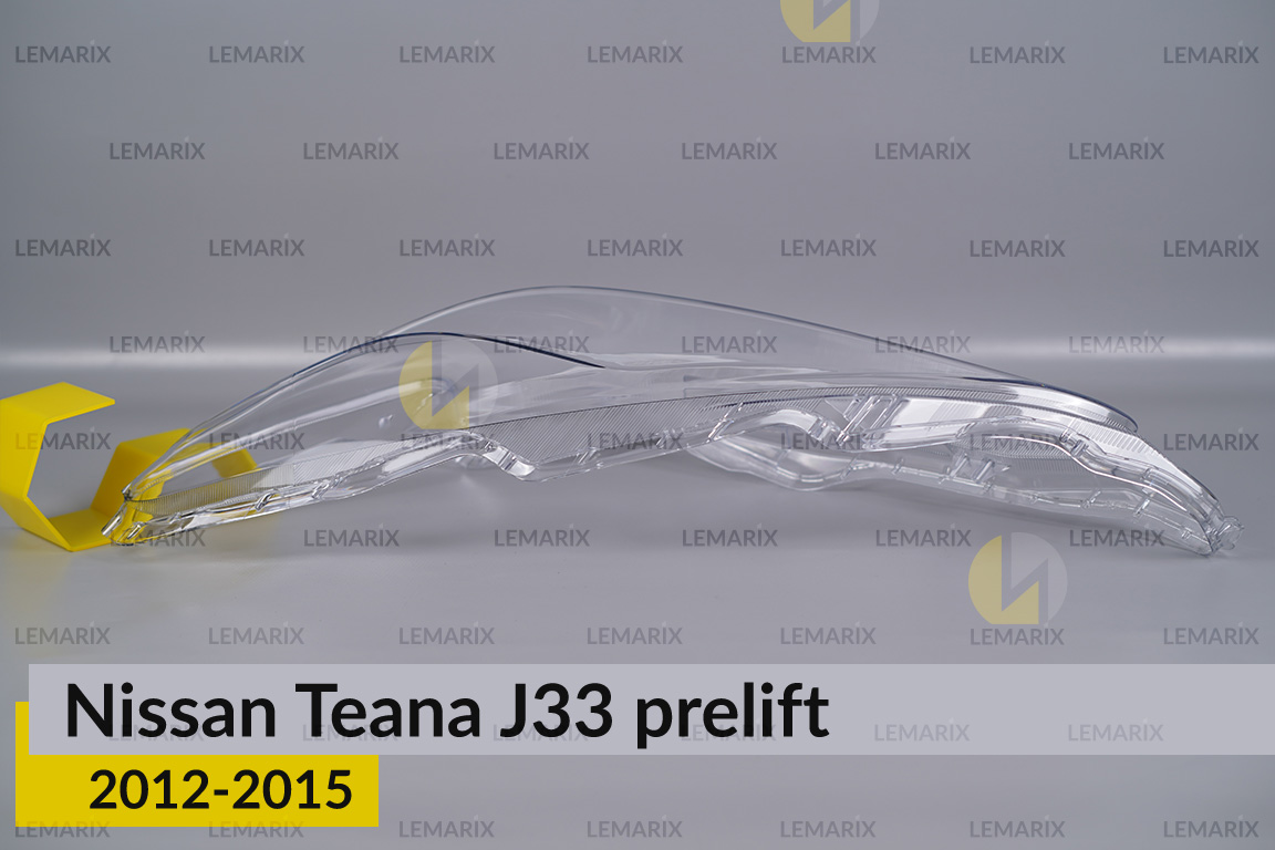 Стекло фары Nissan Teana J33 (2012-2015) дорест левое