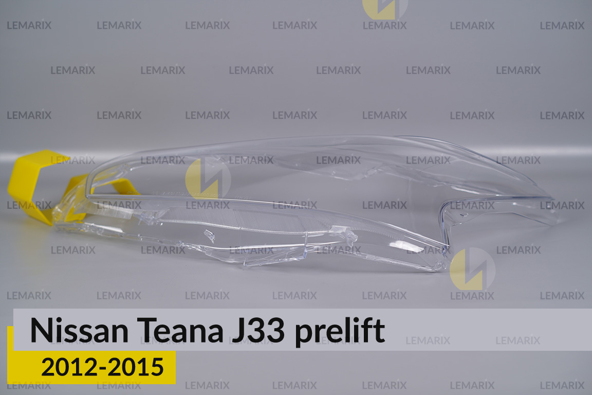 Стекло фары Nissan Teana J33 (2012-2015) дорест левое