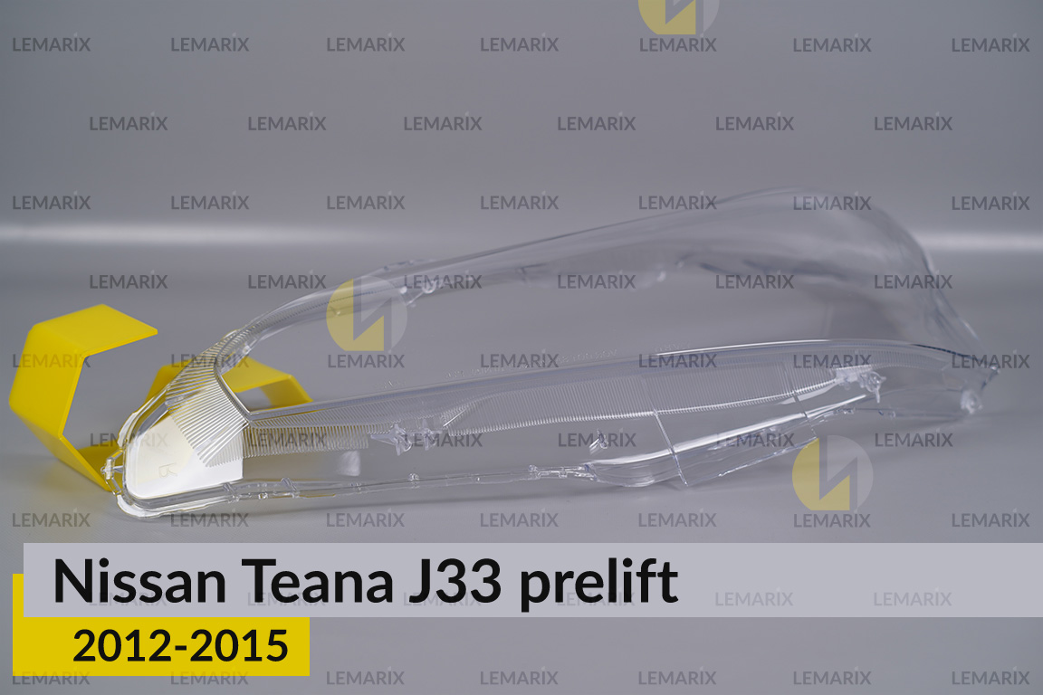 Стекло фары Nissan Teana J33 (2012-2015) дорест левое