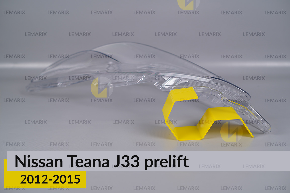 Стекло фары Nissan Teana J33 (2012-2015) дорест левое