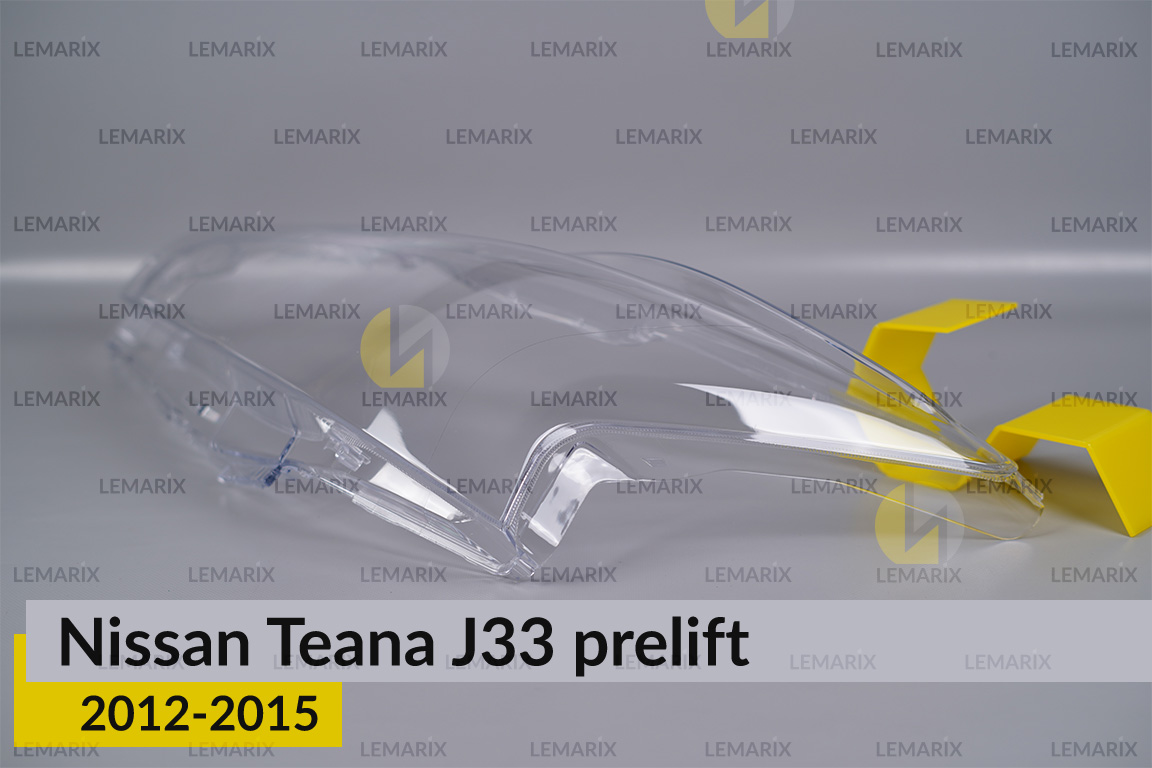 Стекло фары Nissan Teana J33 (2012-2015) дорест левое