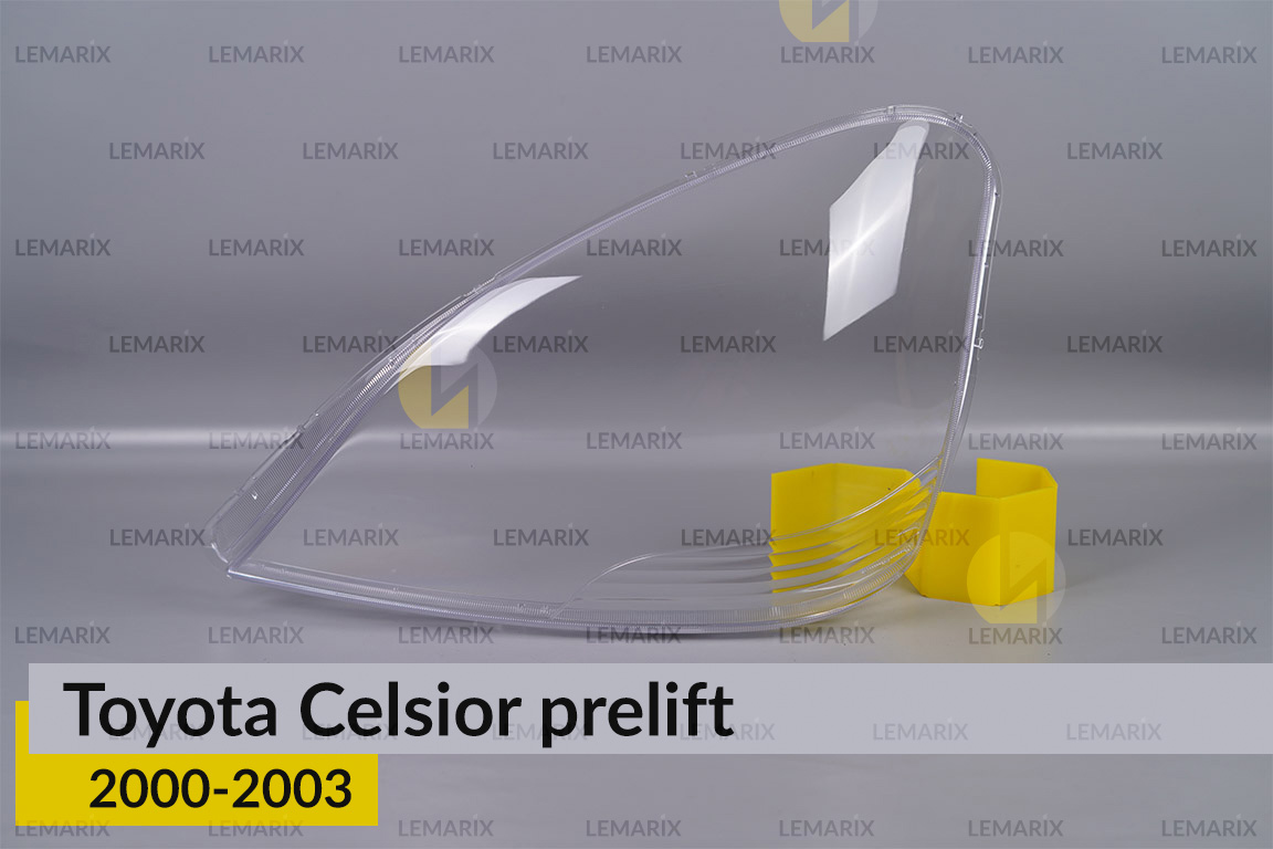 Скло фари Toyota Celsior (2000-2003) дорест ліве