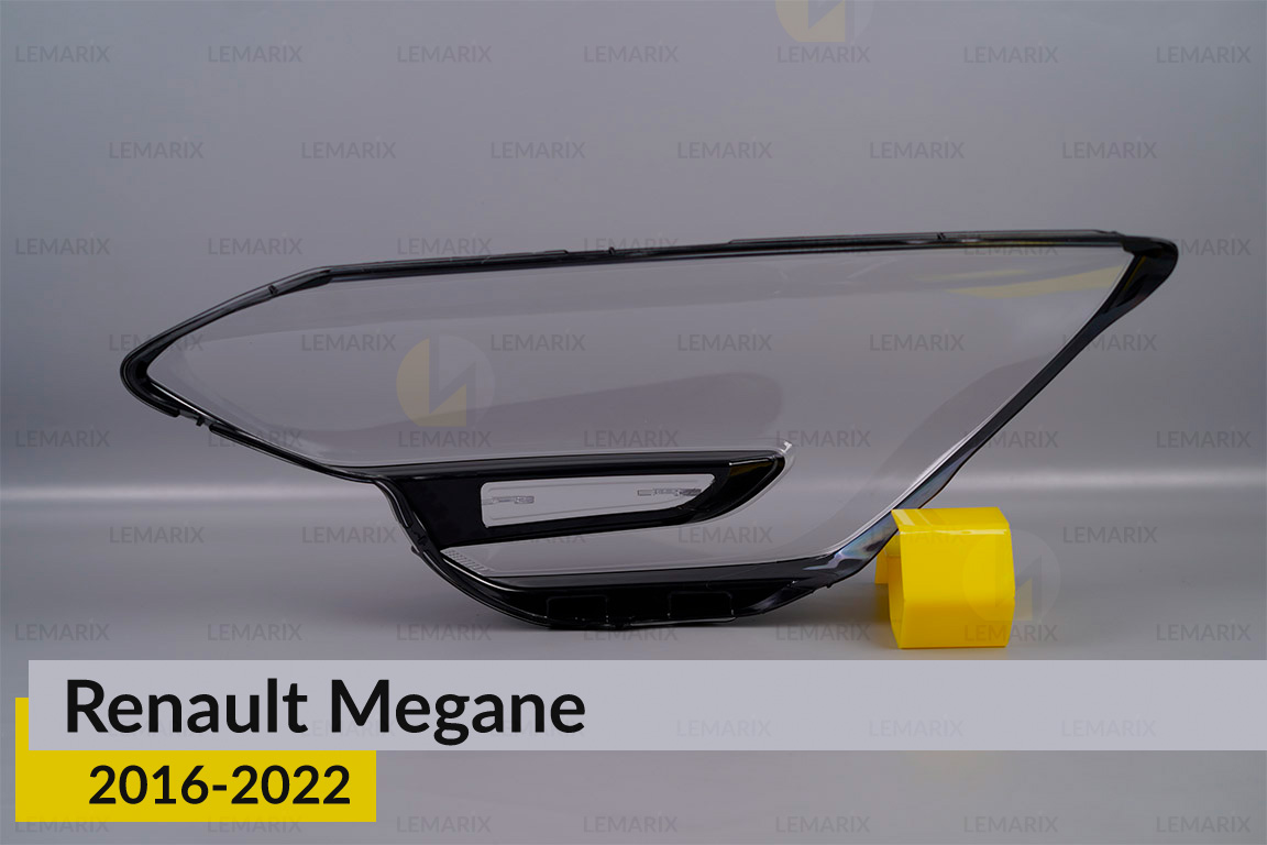 Скло фари Renault Megane (2016-2026) праве