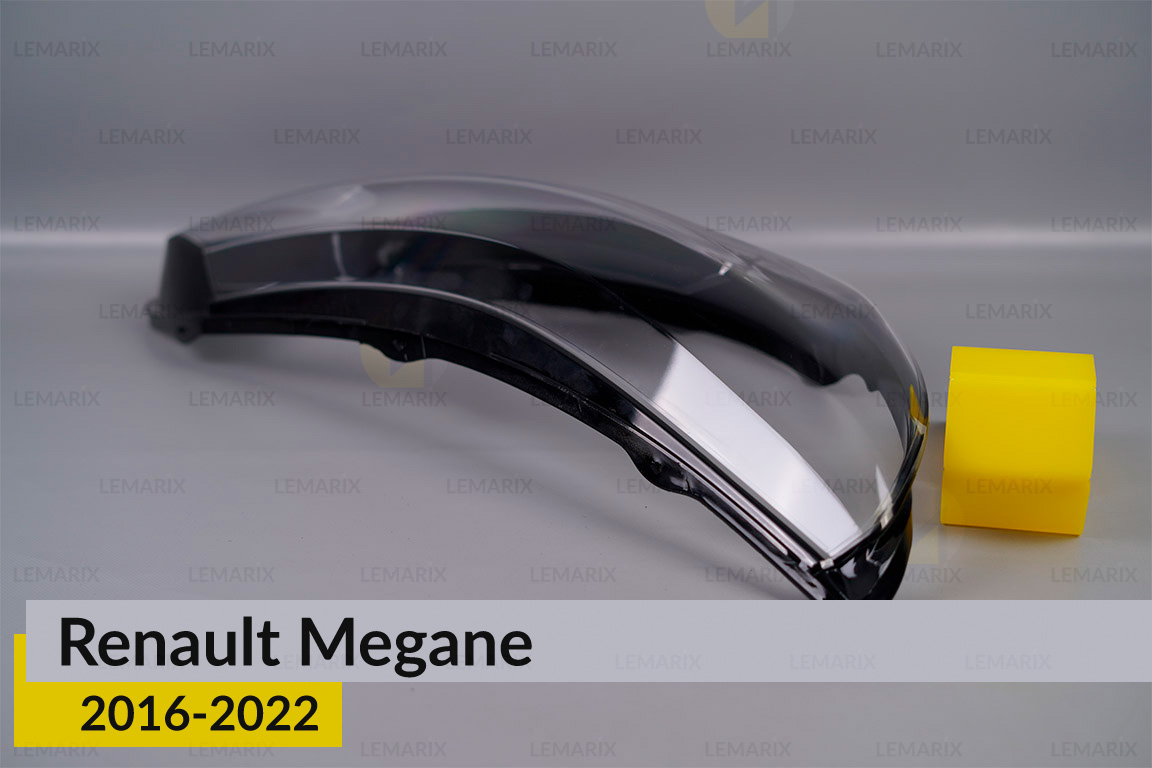 Скло фари Renault Megane (2016-2026) праве