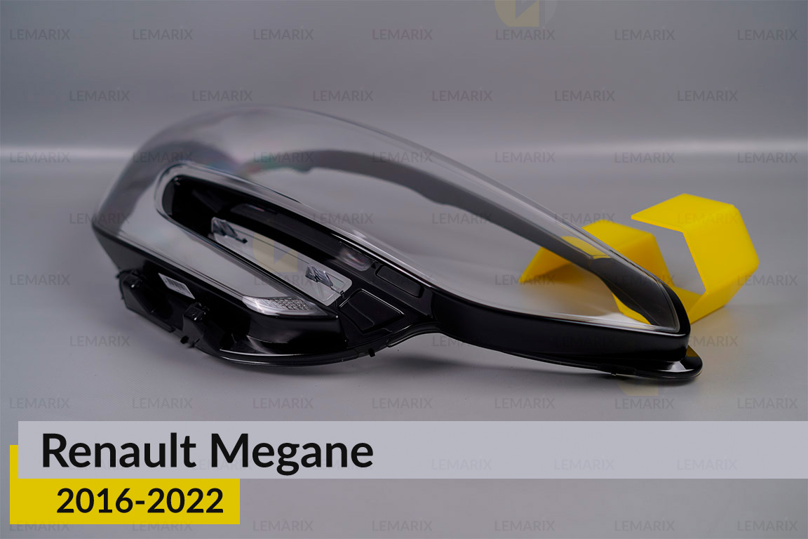 Скло фари Renault Megane (2016-2026) праве