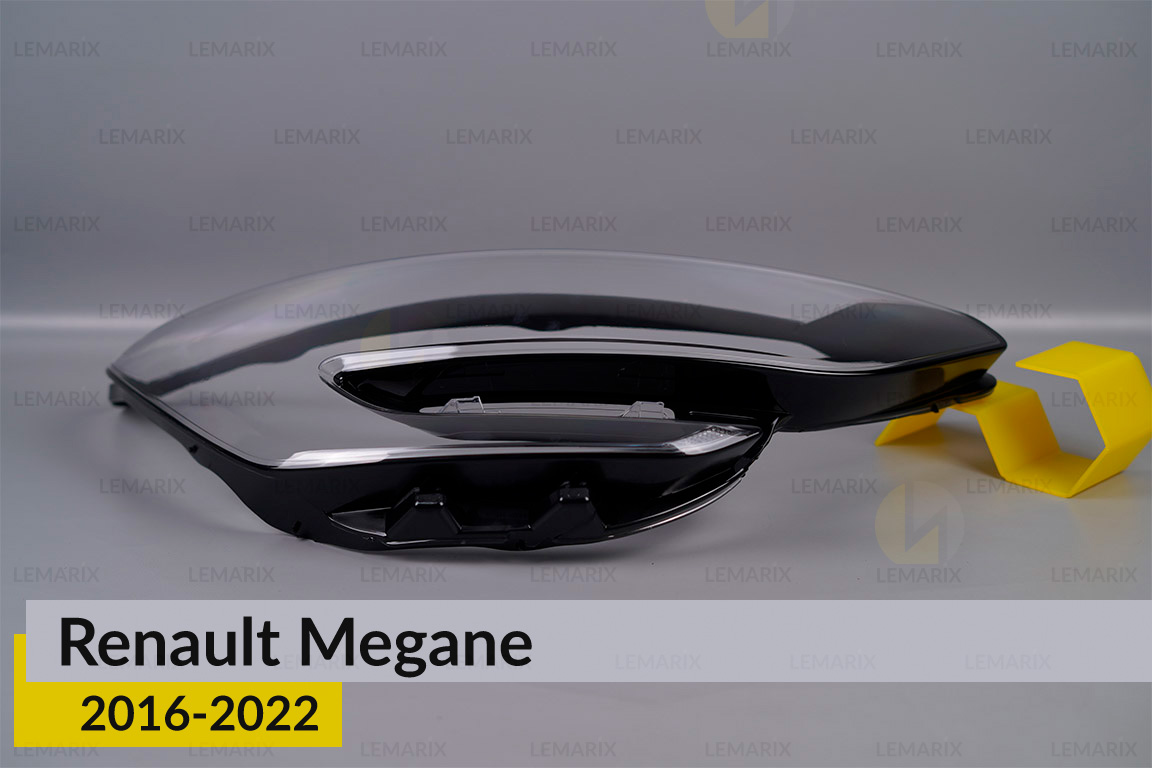 Скло фари Renault Megane (2016-2026) праве