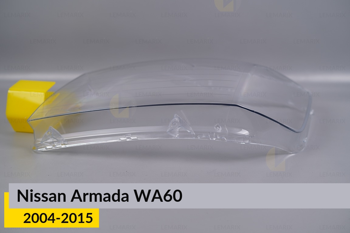 Стекло фары Nissan Armada WA60 (2004-2015) левое
